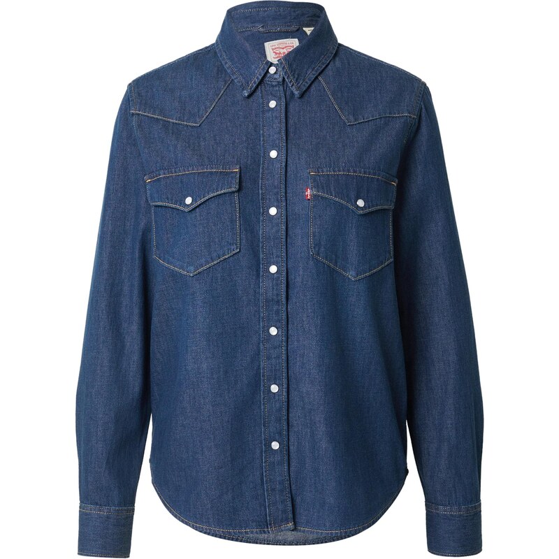 LEVIS  Halenka The Ultimate Western Shirt tmavě modrá