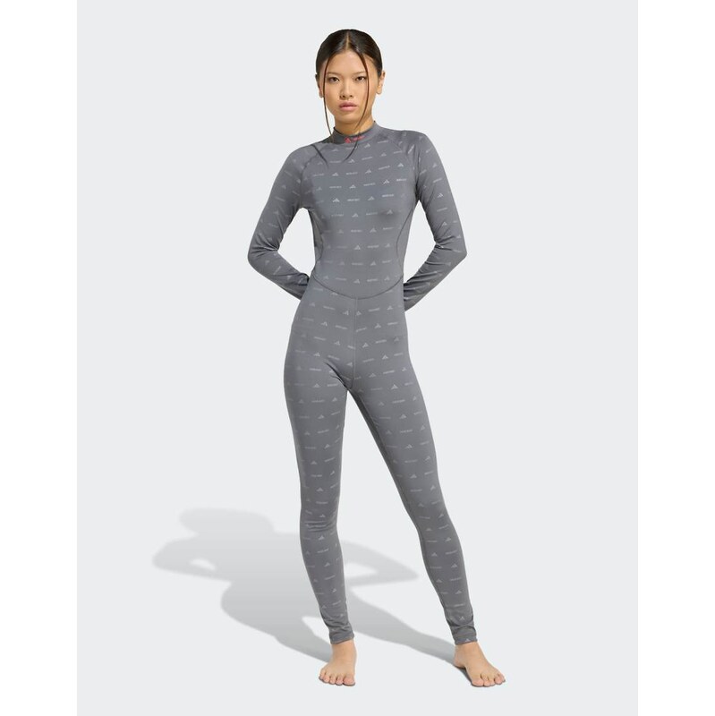 adidas performance Adidas x moon boot bodysuit in grey 115499144