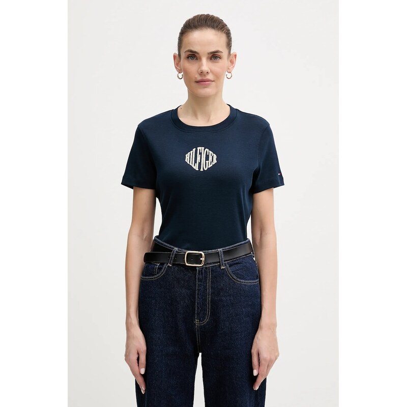 Bavlněné tričko Tommy Hilfiger 110551541