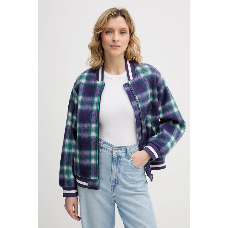 United Colors of Benetton Bomber bunda s příměsí vlny United