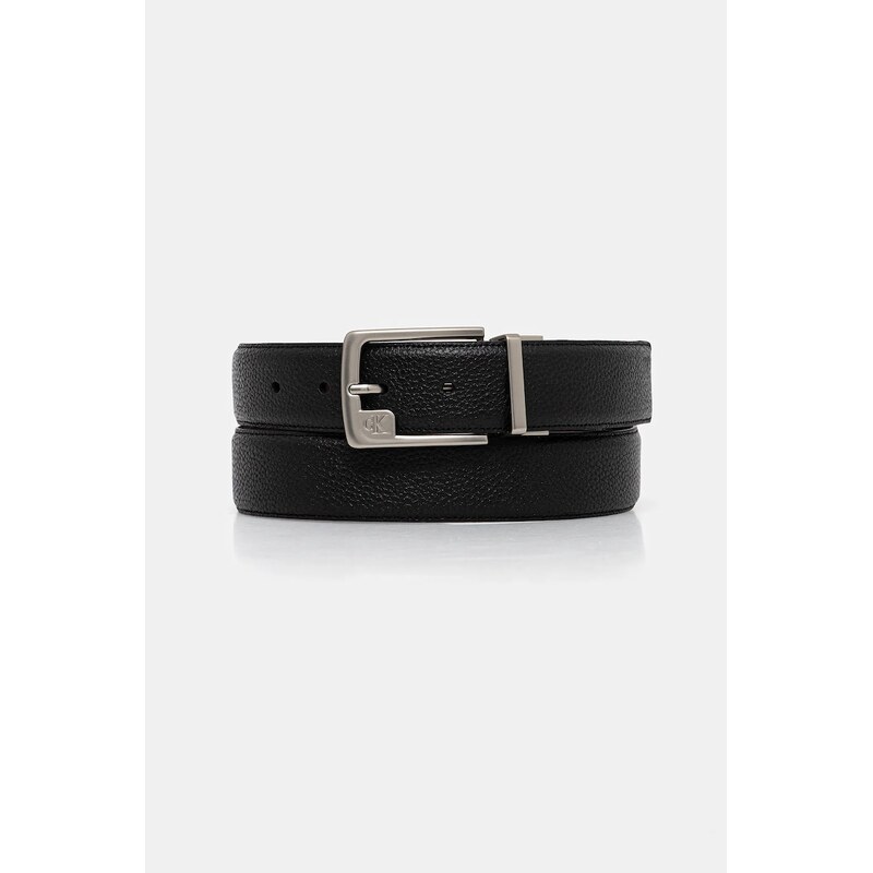 Calvin Klein Oboustranný kožený pásek Calvin Klein