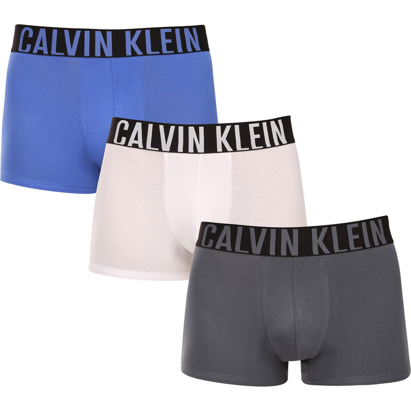 3PACK pánské boxerky Calvin Klein černé (NB3608A-ZDM) 110638331