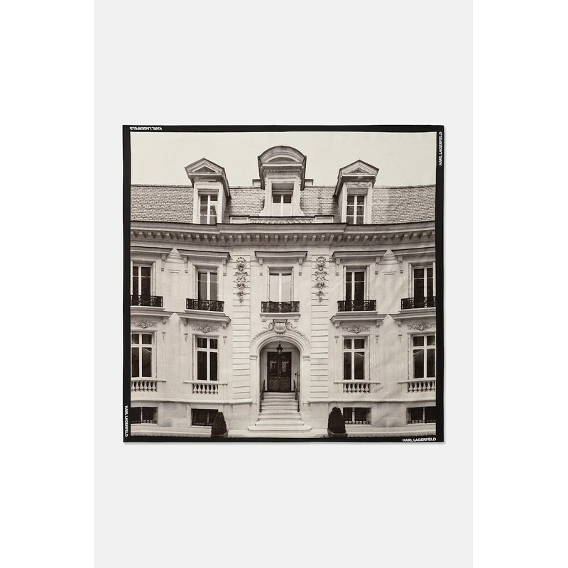 Karl Lagerfeld Hedvábný šátek Karl Lagerfeld RSG MAISON