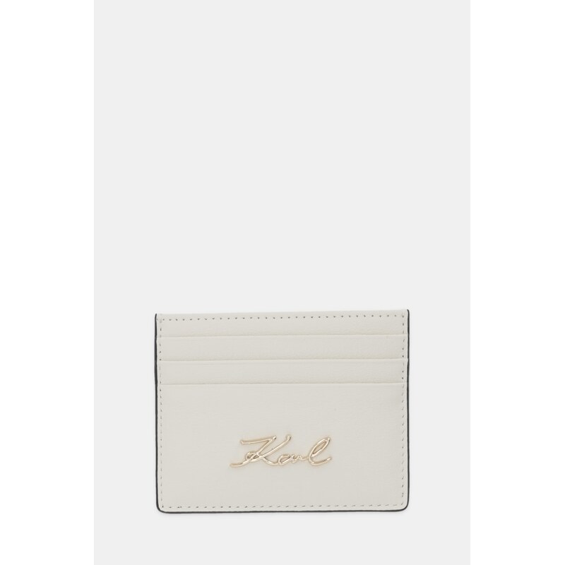 Kožené pouzdro na karty Karl Lagerfeld K/SIGNATURE 109821782