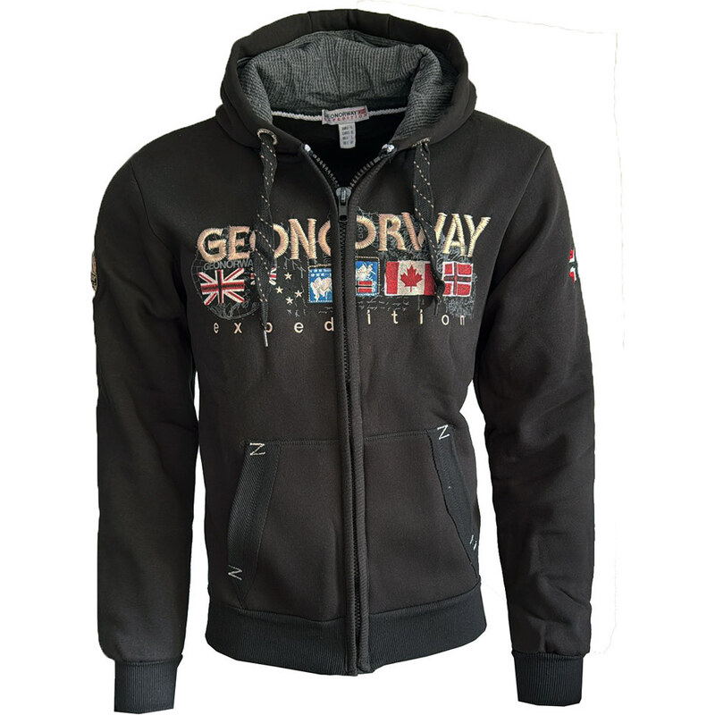 GEOGRAPHICAL NORWAY mikina pánská GOUKY MEN 100 EO