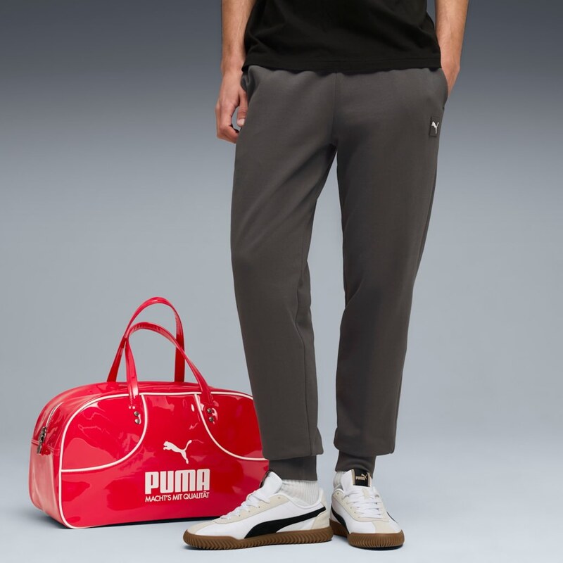 Puma ESS ELEVATED Pants FL cl gray