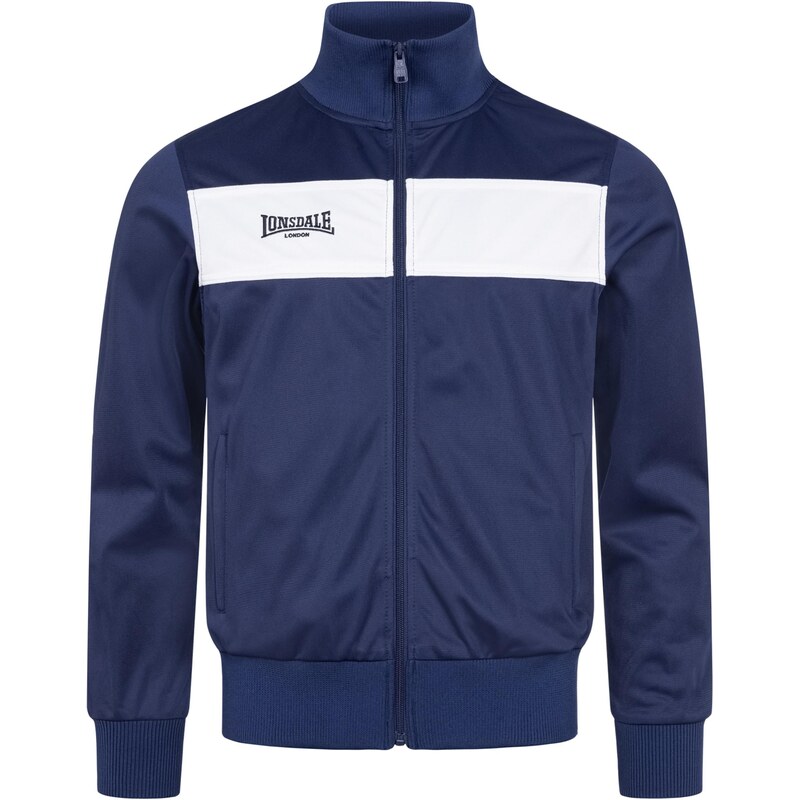 LONSDALE Sportovní bunda Alnwick námořnická modř / černá / bílá