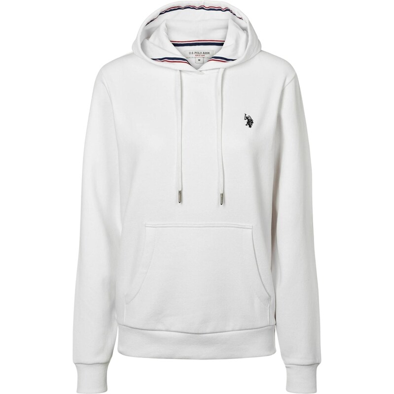 U.S. POLO ASSN. Mikina UWAba bílá
