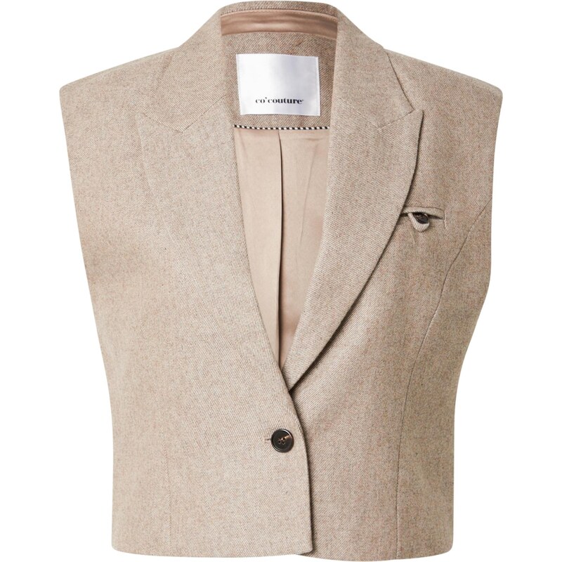 cocouture Vesta k obleku tmavě béžová 110647726