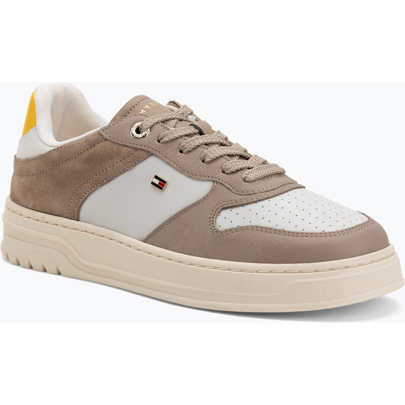 Dámské boty Tommy Hilfiger Sporty Cupsole Tumbled Leather