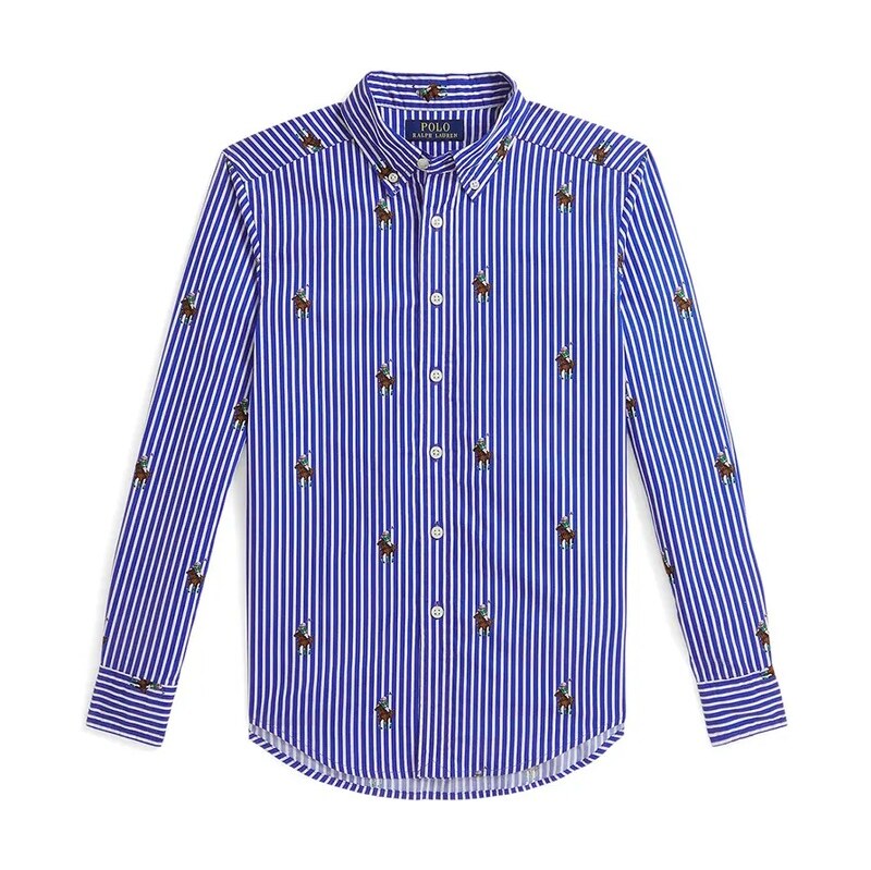 Polo Ralph Lauren Dětská bavlněná košile Polo Ralph Lauren
