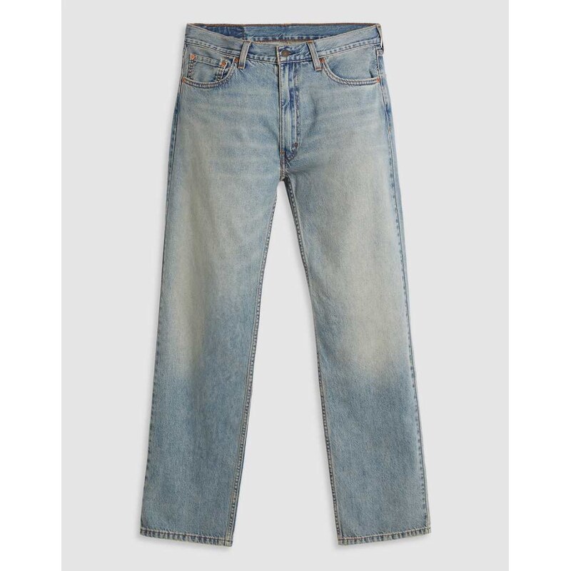 Levi's 555 relaxed straight jeans in light vintage wash-Blue