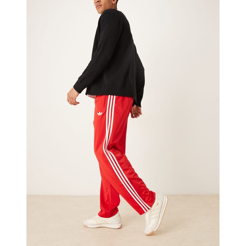 adidas Originals Firebird track pants in red