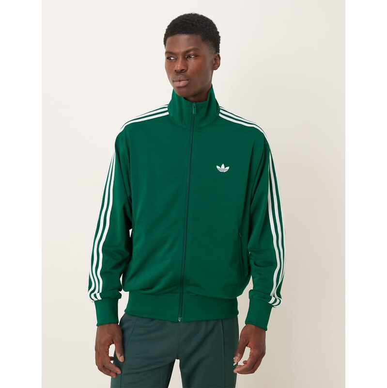 adidas Originals firebird track top in green