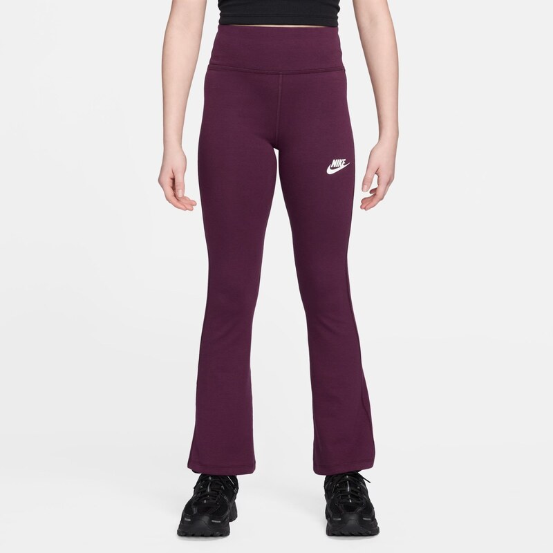 Nike Sportswear Classic Girls High-Waisted Flared Leggings