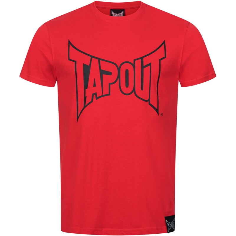 Tapout Tričko červená / černá