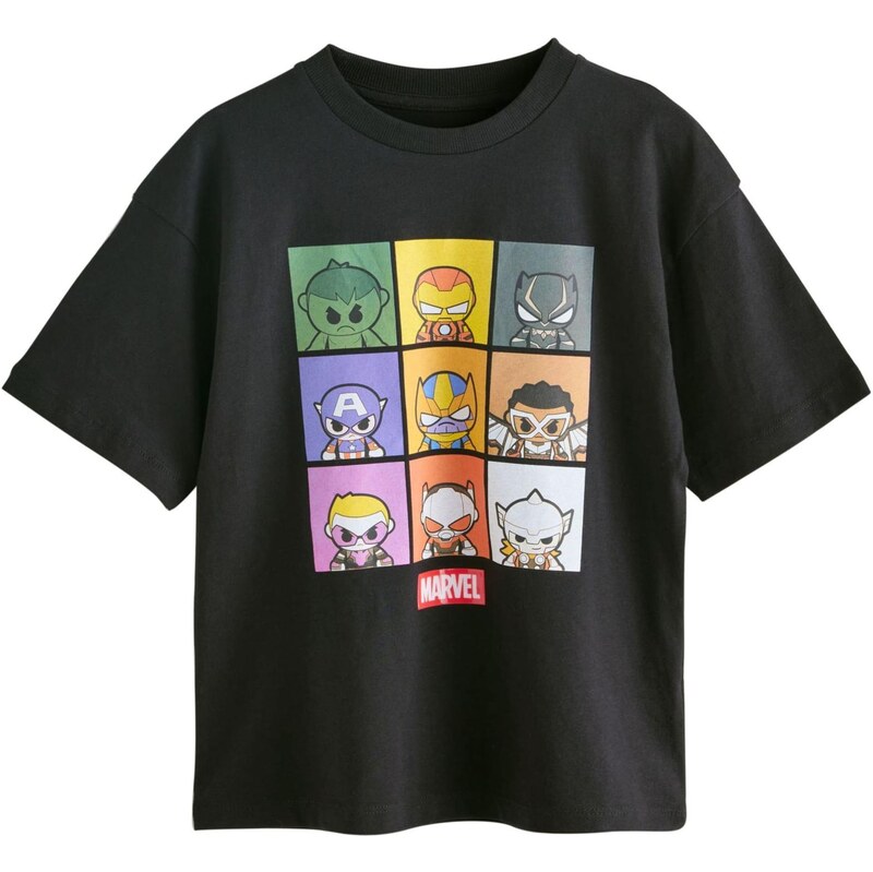 Next Tričko Marvel Avengers žlutá / zelená / černá / bílá