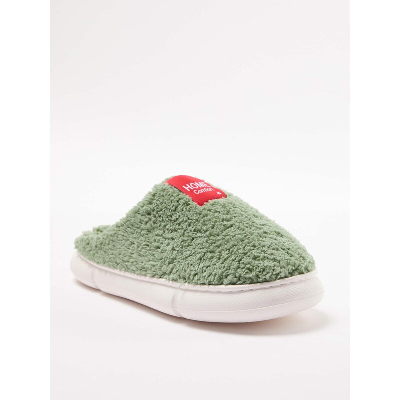 Trendyol Pantofle zelená 110675935