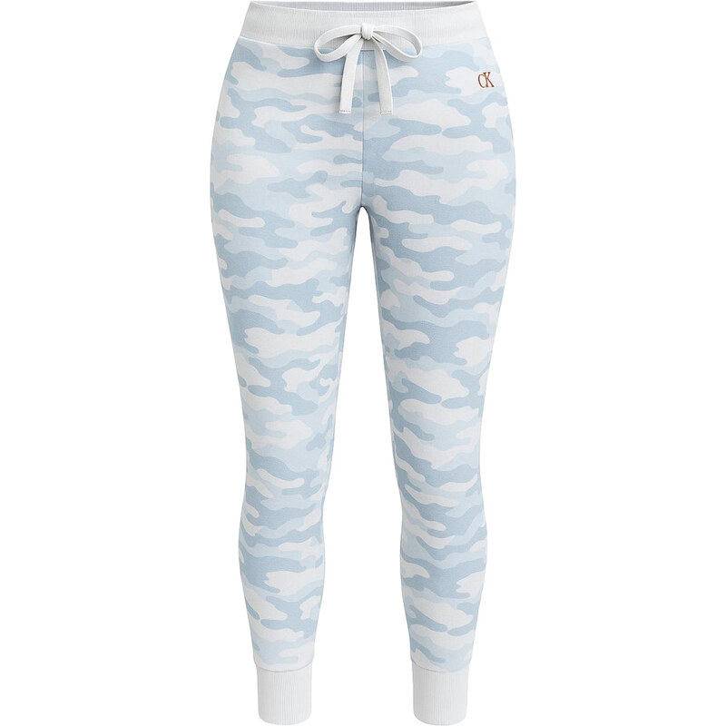 Calvin Klein dámské tepláky sport Performance camo blue/white VELIKOST 69174990