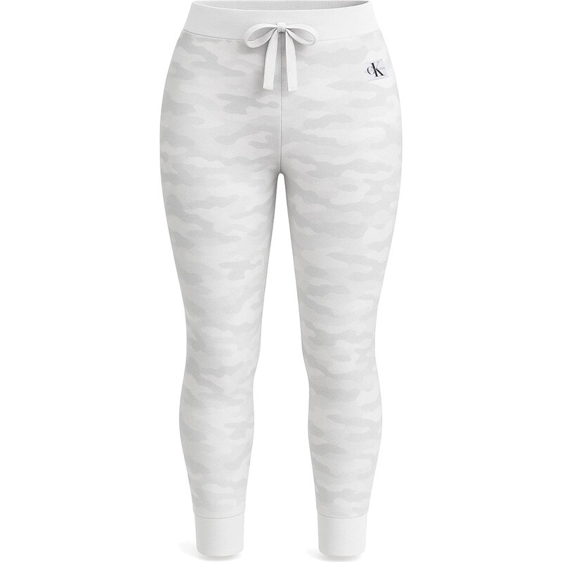 Calvin Klein dámské tepláky sport Performance camo wht VELIKOST M 73581199