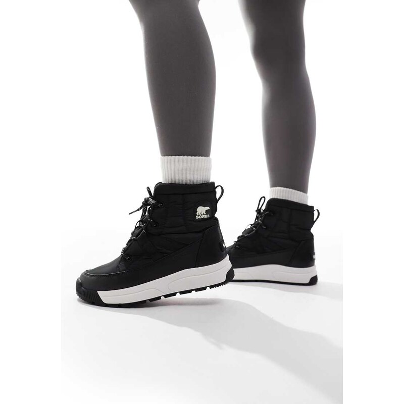 Sorel Whitney Iii Mid winter boots in black and cream 111059854
