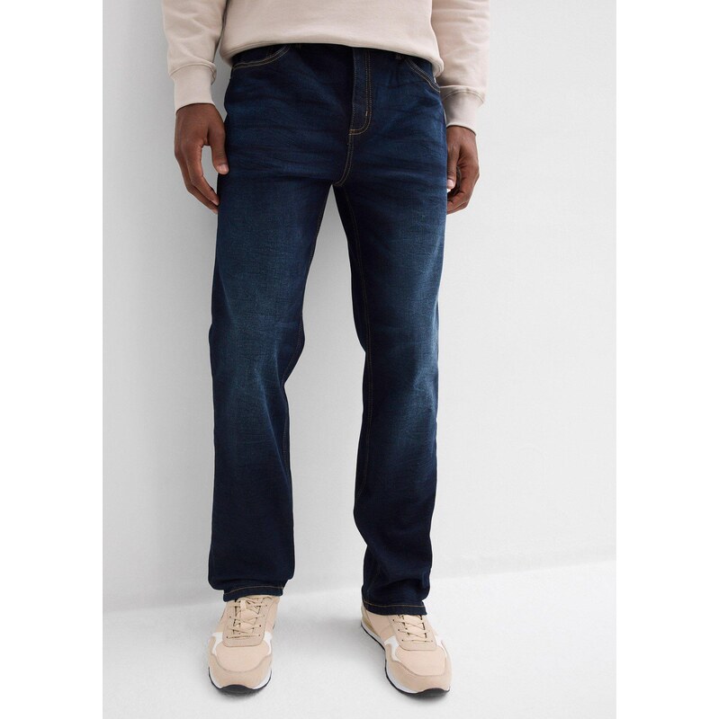bonprix Džíny Classic Fit, Straight modrá Muž