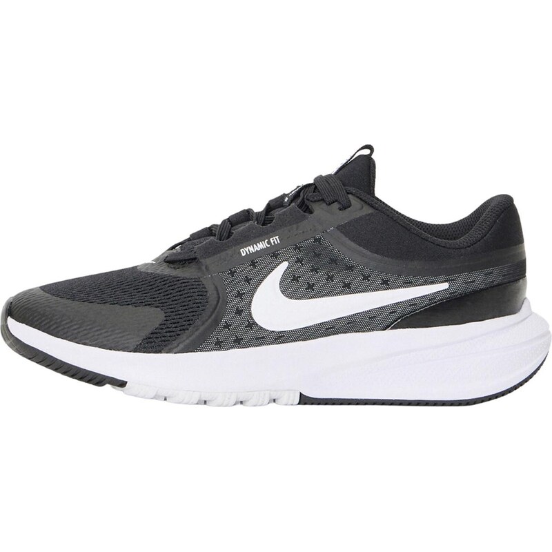 NIKE Sportovní boty Star Runner 5 černá / bílá
