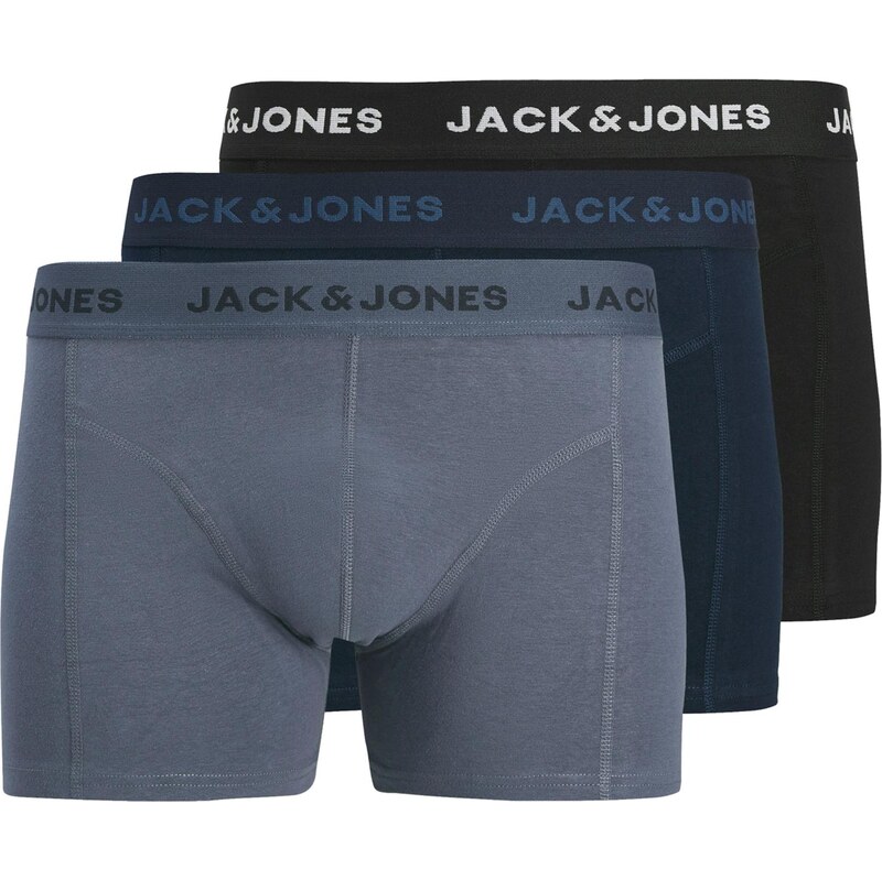 JACK & JONES Boxerky JACJeremiah modrá / námořnická modř /