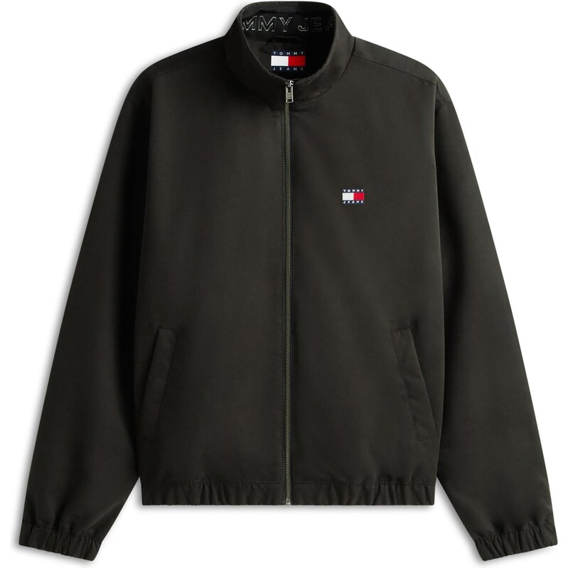 Tommy Jeans Přechodná bunda Zip-thru černá