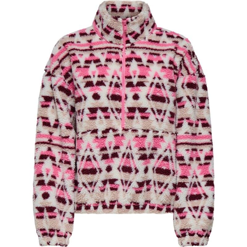 ONLY Svetr ONLJANNE krémová / ostružinová / pink 110703487