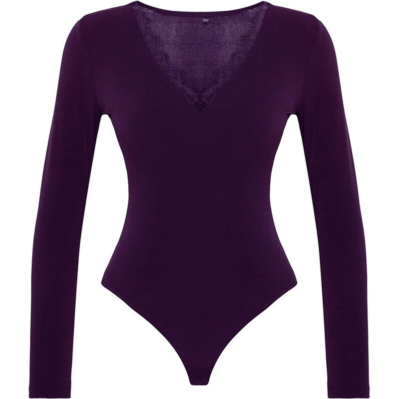 Trendyol Tričkové body lilek 110703545