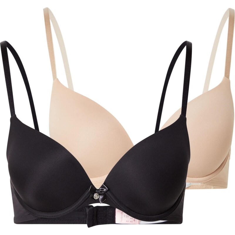 Hunkemöller Podprsenka P&M béžová / černá 110703620