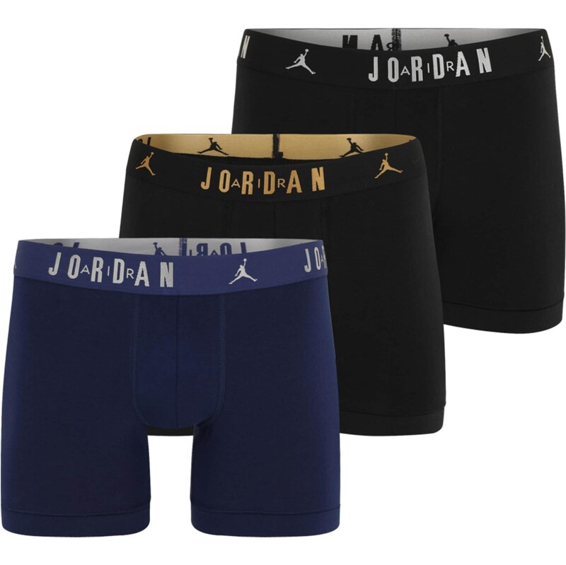 Jordan Boxerky Flight tmavě modrá / žlutá / černá / bílá