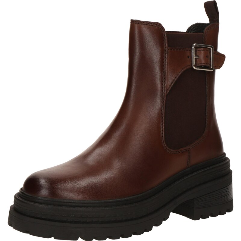 ABOUT YOU Chelsea boty Annika kaštanově hnědá 110703813