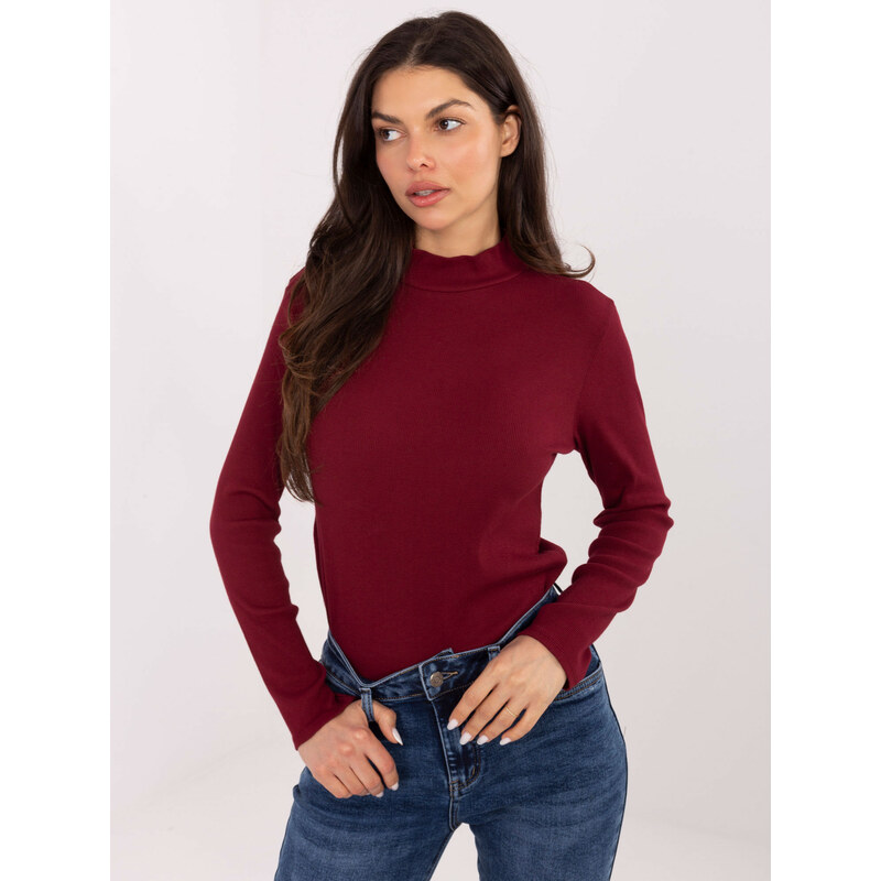 Factory Price Blouse-JM-BZ-3035.64-burgundy