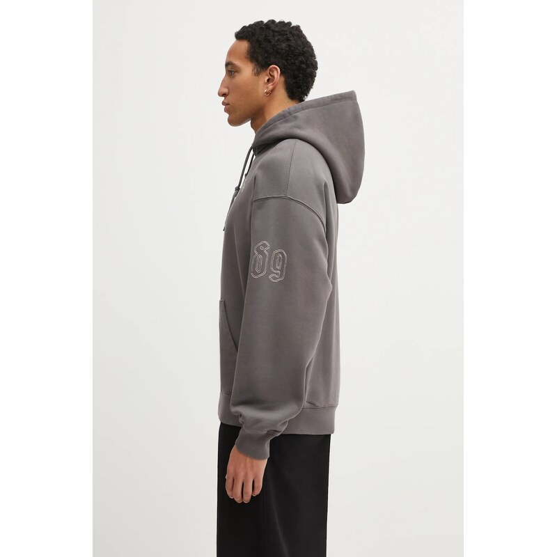 Bavlněná mikina Carhartt WIP Hooded Hackwork Sweat