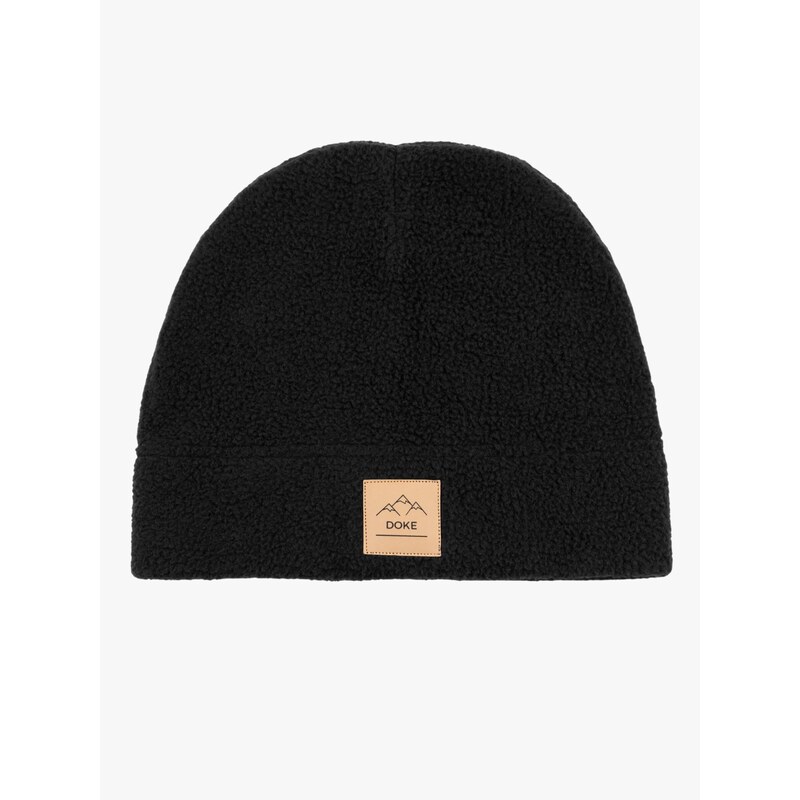 DOKE Dětská čepice Luis fleece Black