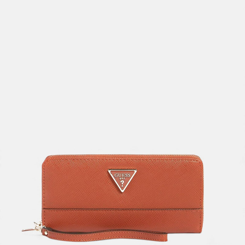 Hnědá peněženka Guess Cordelia 56555
