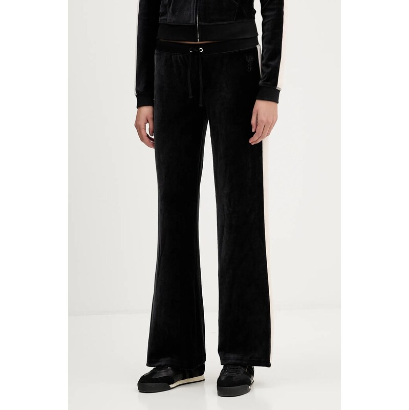 Juicy Couture Velurové teplákové kalhoty Juicy Couture