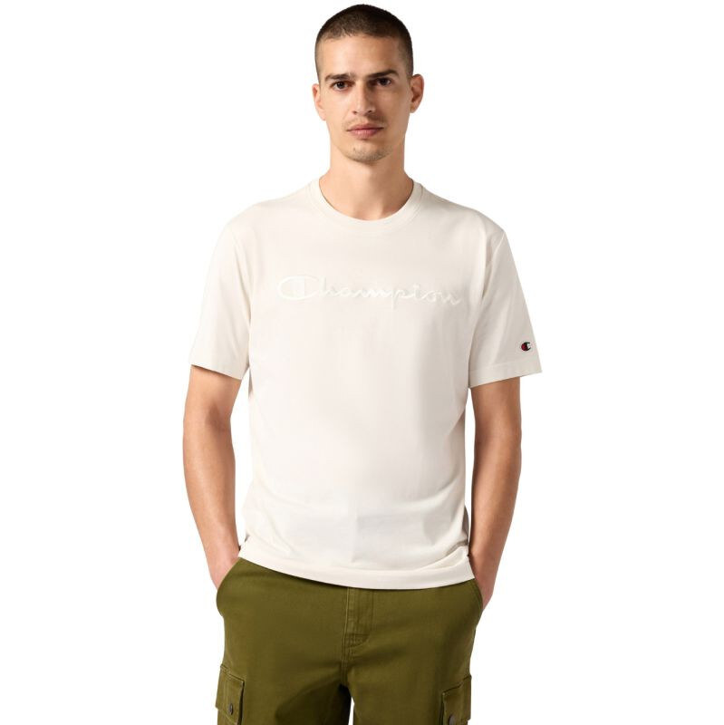 Pánské tričko SS Tee cream pánské model 21479813 - CHAMPION