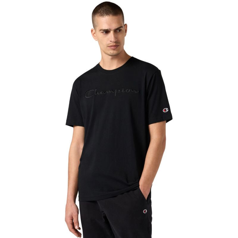 Pánské tričko Champion SS Tee black 220273 KK001 pánské