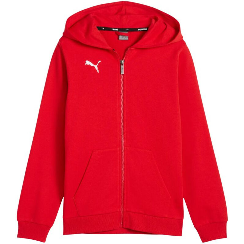 Dětská mikina Puma teamGoal Casuals červená 658596 01