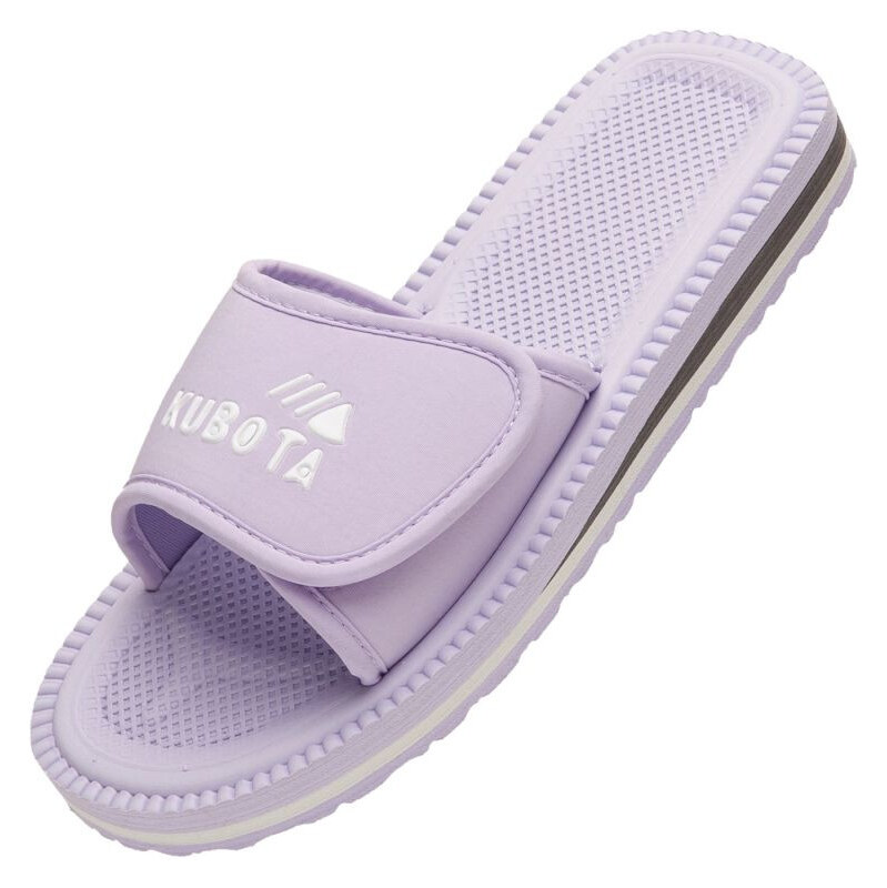 Klapky na suchý zip Kubota klasické pastelově fialové K25SS-100-001-10 110750402
