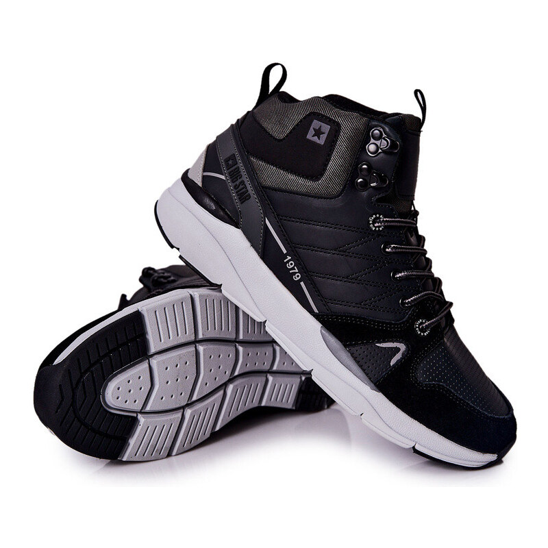 Big Star Shoes Pánské Vysoké Sportovní Boty Big Star II174223