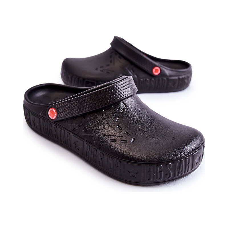 Pánské lehké pantofle Big Star model 21593908 Černá - Big Star
