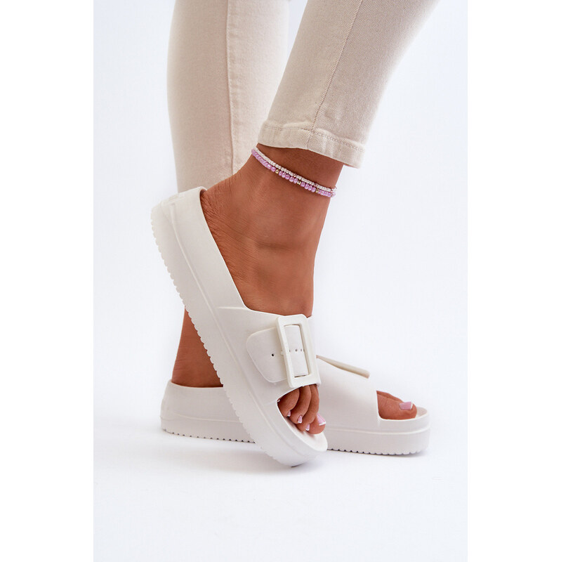 Big Star Shoes Dámské Pěnové Žabky Na Platformě S Sponou Big