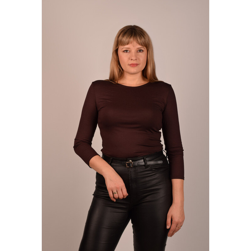 Babell Manati 3/4 tričko hnědé 113508854