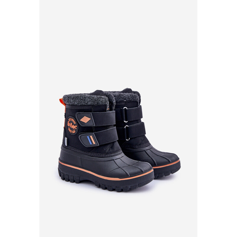 Dětské Sněhové Boty Na Suchý Zip model 21677002 Černé - Lee