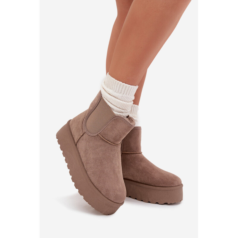 Dámské Sněhule S Khaki model 21705260 - Boto