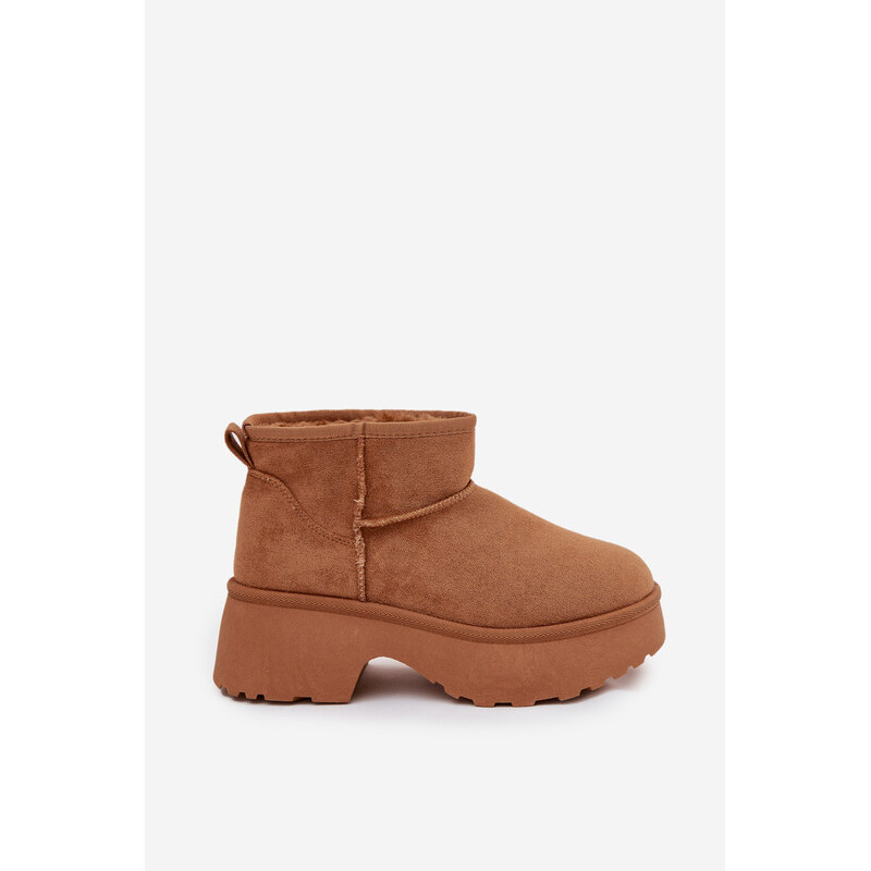 Dámské Nízké Sněhule Na S Camel model 21706740 - Boto